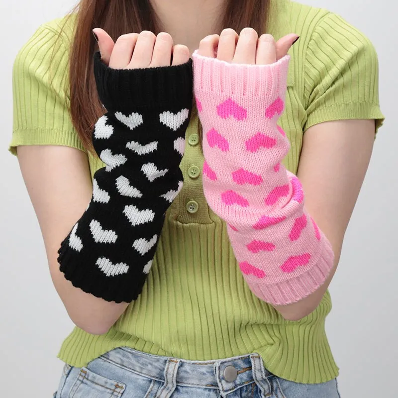 All The Love Fingerless Gloves