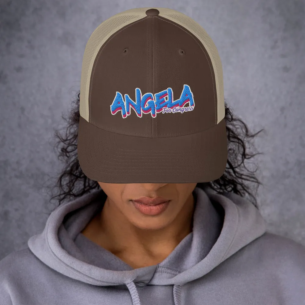 Angela For Congress Trucker Cap