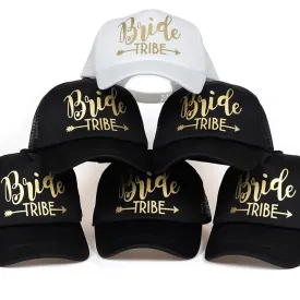 Bride Tribe Bachelorette Snapback Trucker Hat Cap Team Bride