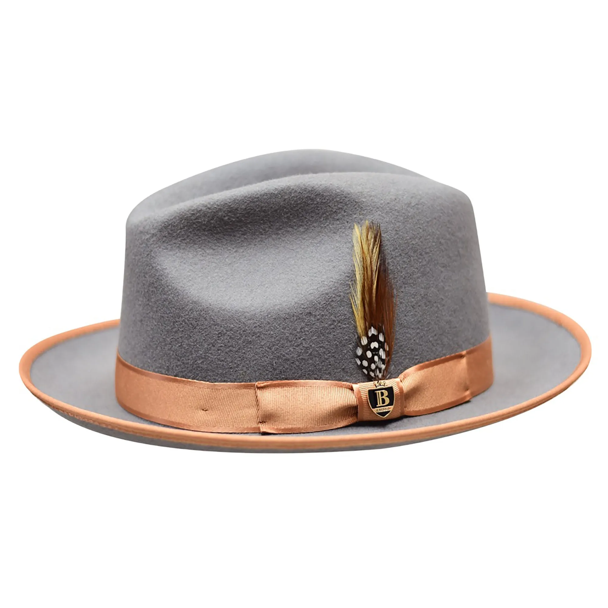 Bruno Capelo Hi Boi High Crown Wool Fedora