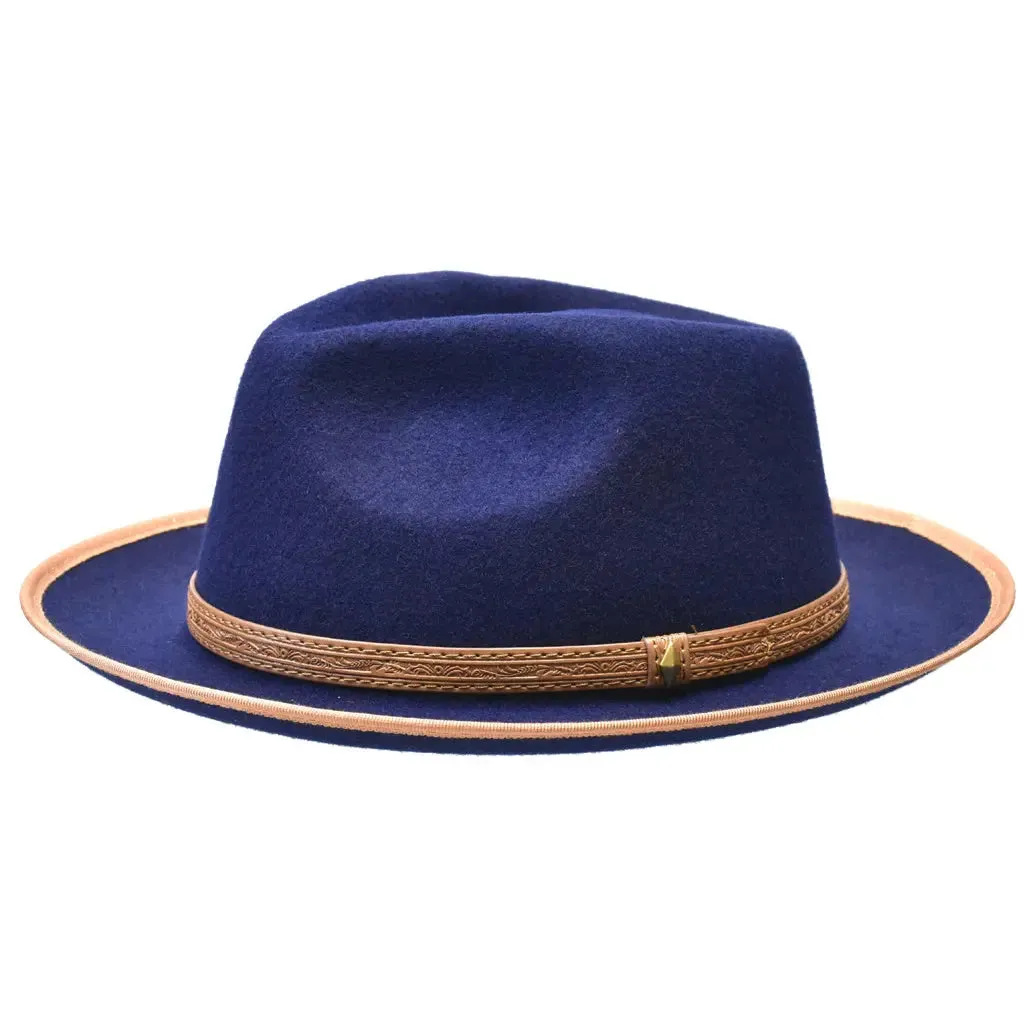 Bruno Capelo Toledo C-shaped Wool Fedora