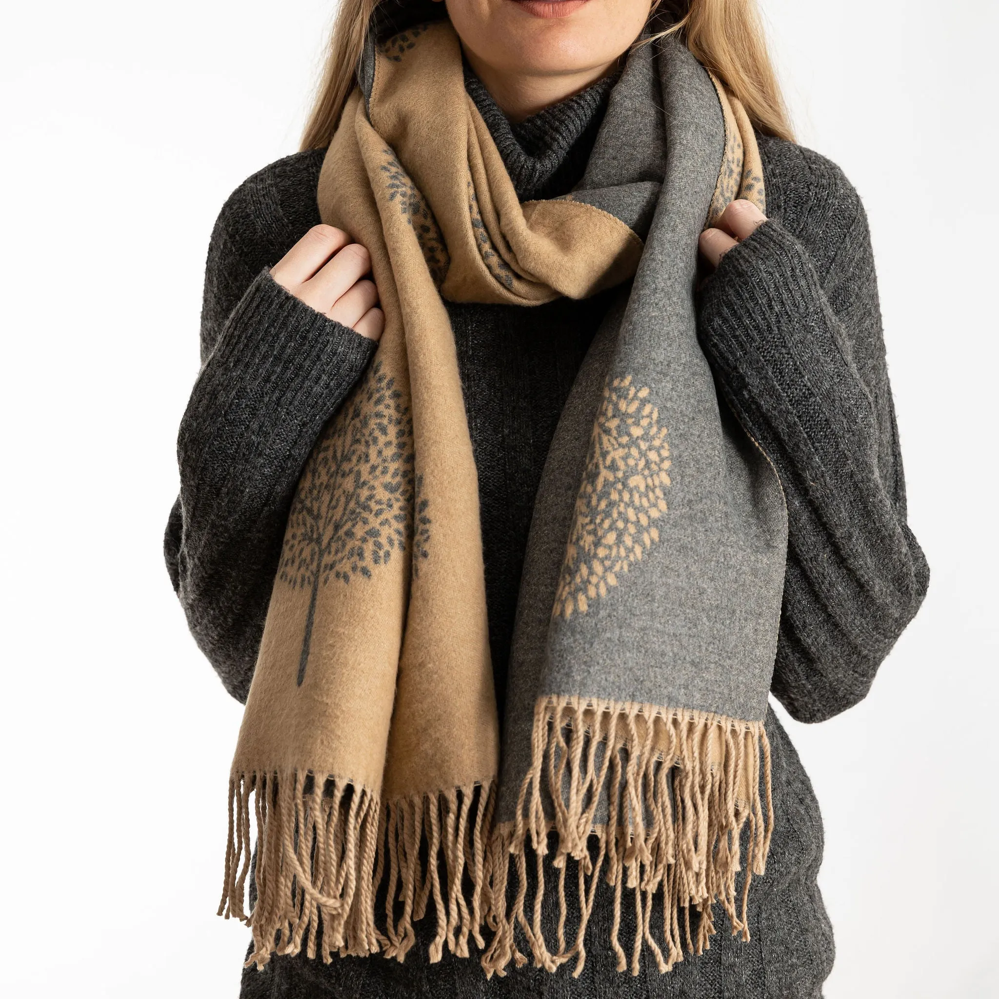 Cashmere Tree Of Life Scarf