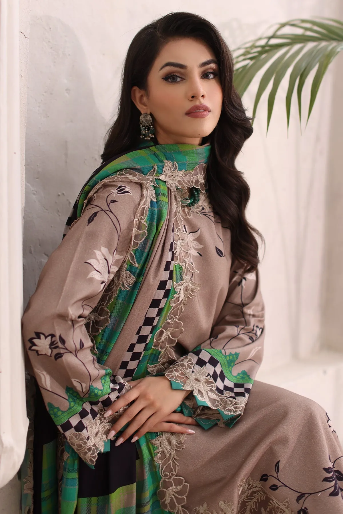 Charizma Virsa Winter Linen with Shawl – CVW4-02