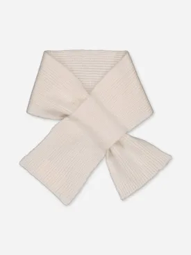 Dog Cashmere Scarf Ivory