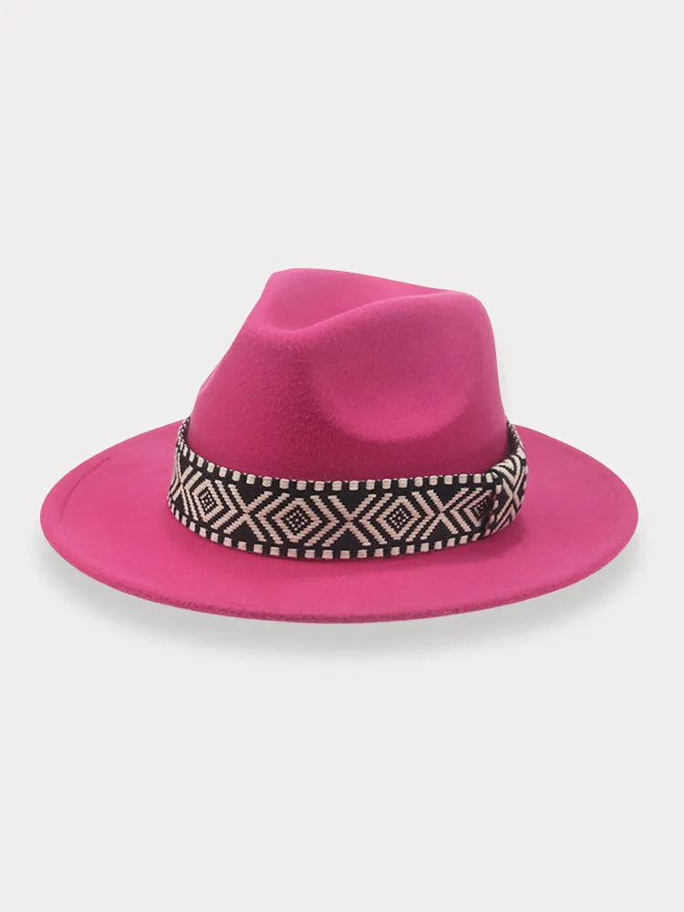 Fedora Hat with Band