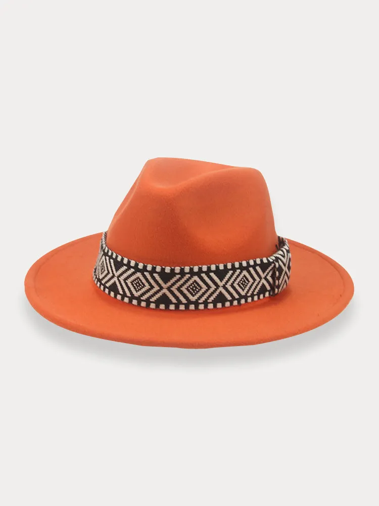 Fedora Hat with Band