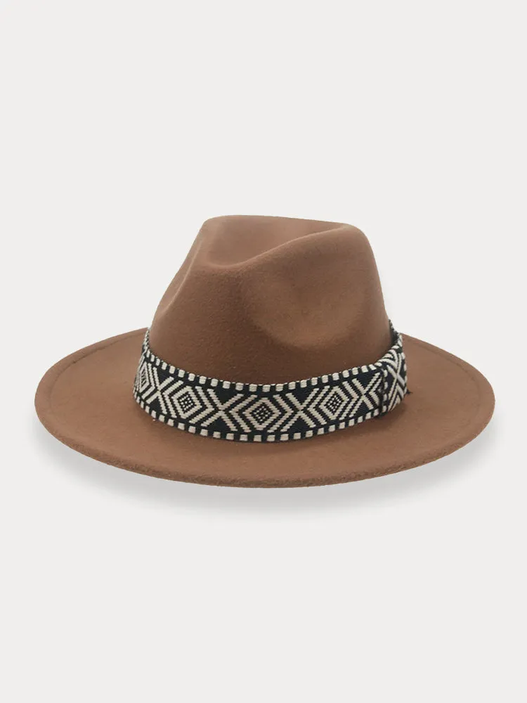 Fedora Hat with Band