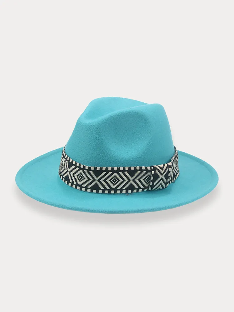 Fedora Hat with Band