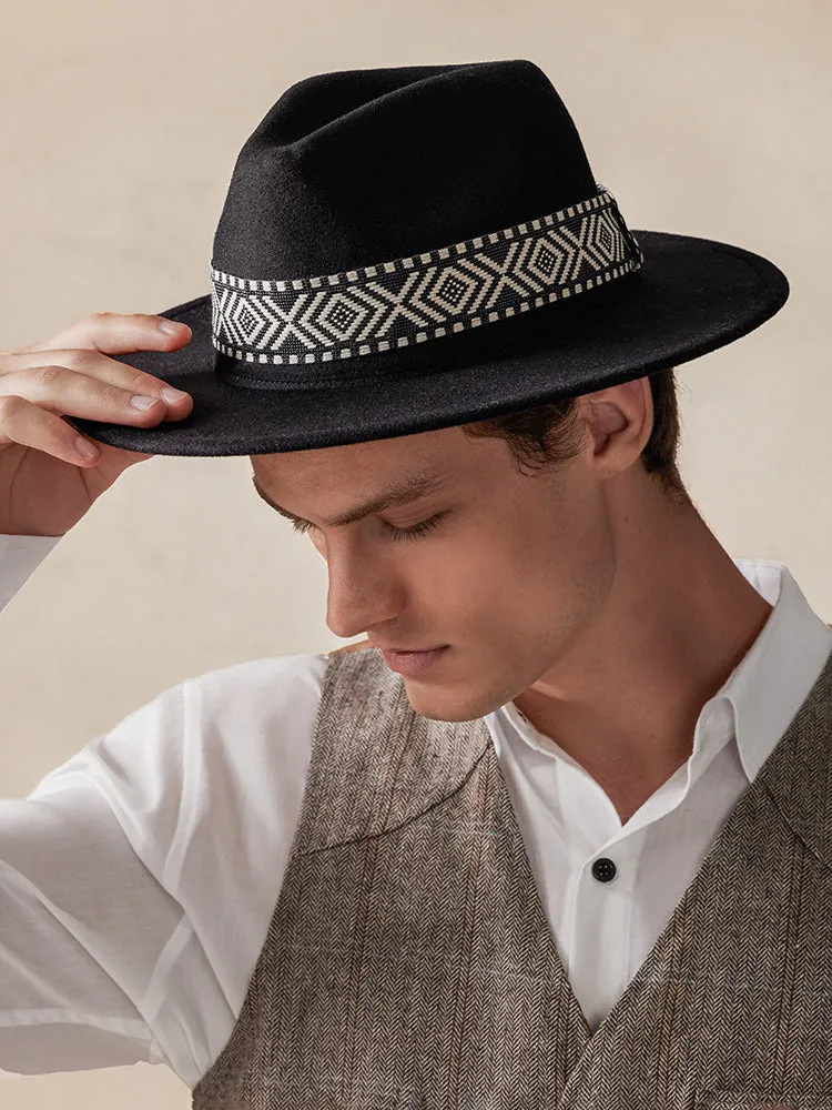 Fedora Hat with Band