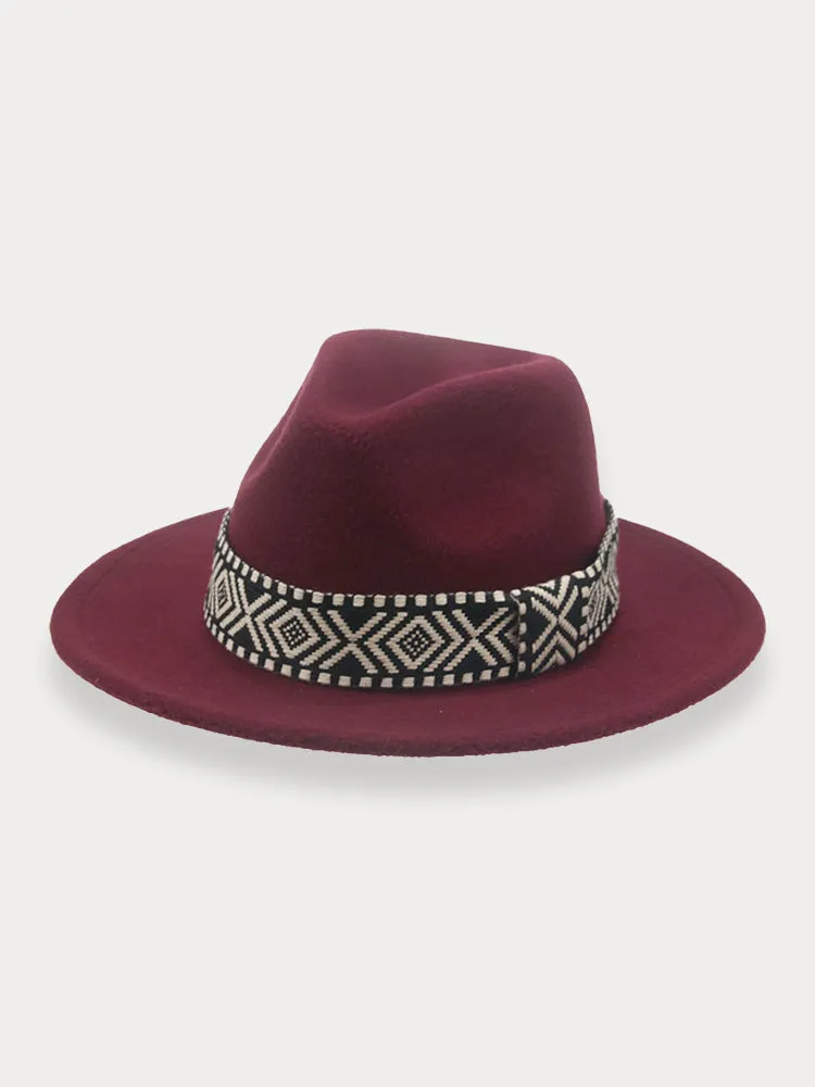 Fedora Hat with Band