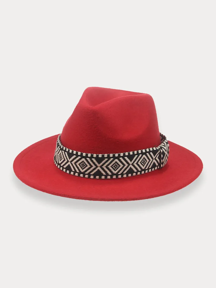 Fedora Hat with Band