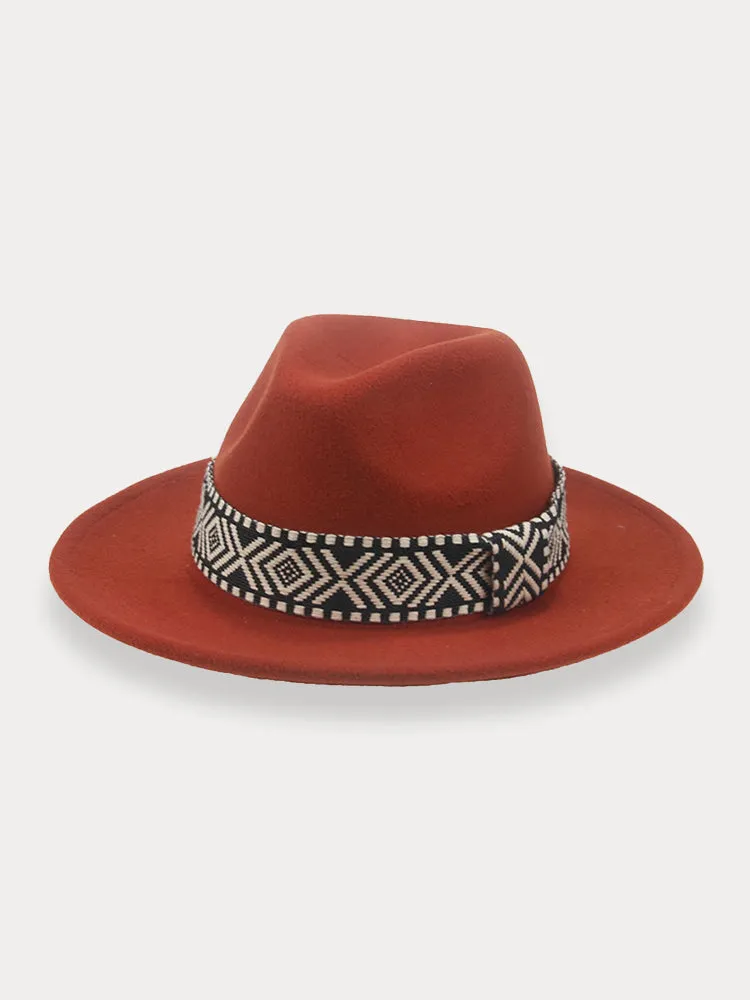 Fedora Hat with Band