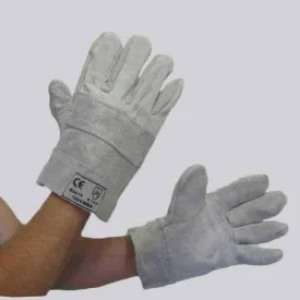 GRANGE CHROME LEATHER GLOVE - WRIST LENGTH