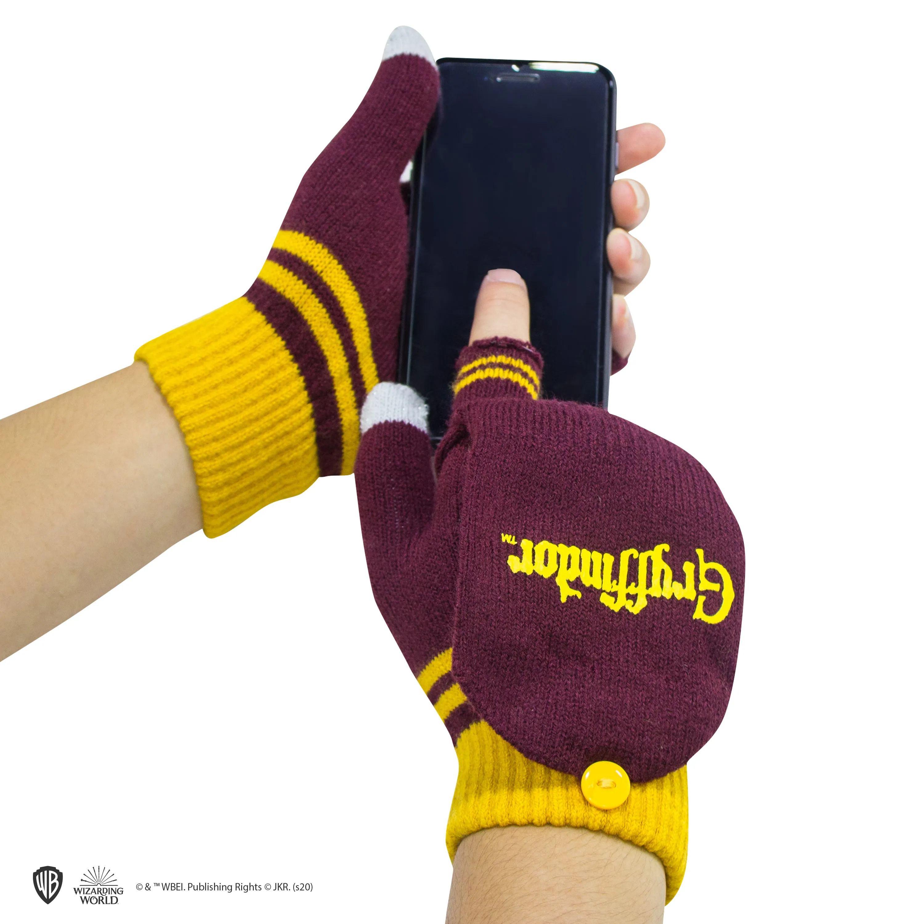 Gryffindor Mitten/Fingerless Gloves