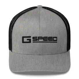 Gspeed Black Logo Mesh Hat