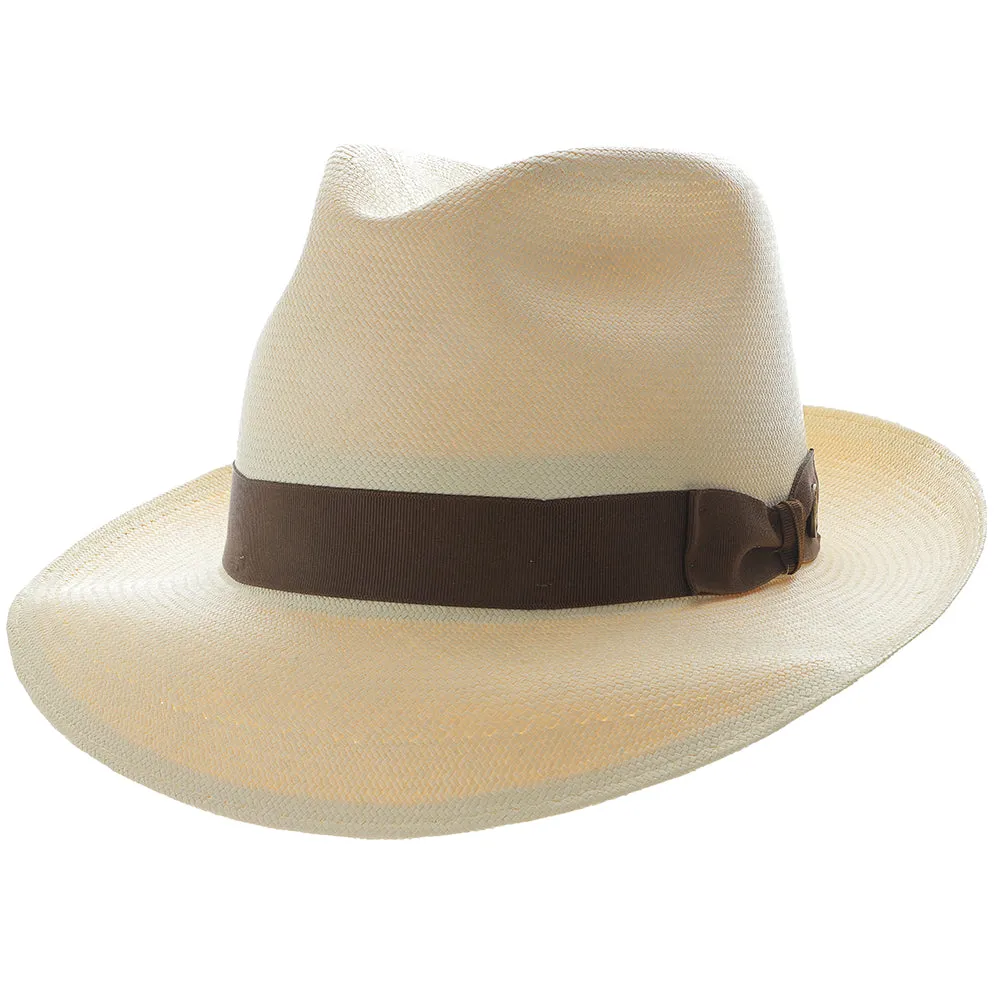 Ibarra - Stetson Panama Straw Fedora Hat