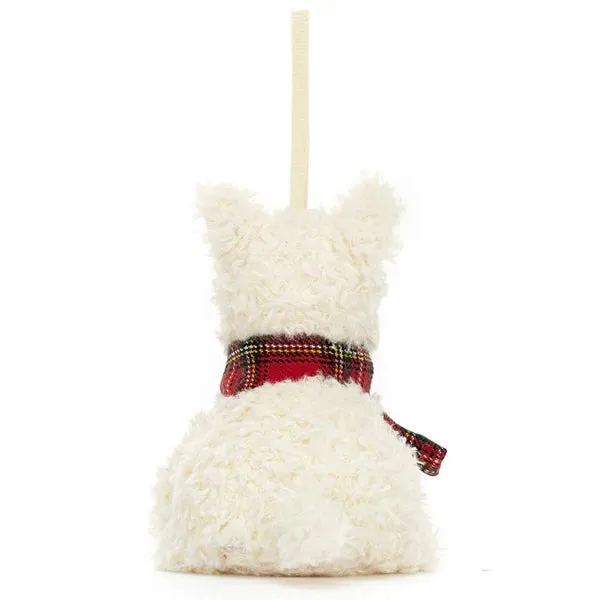 Jellycat - Munro Scottie Dog Decoration