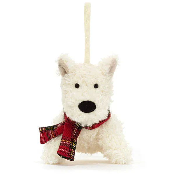 Jellycat - Munro Scottie Dog Decoration