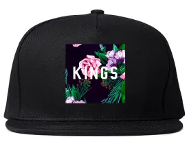 KINGS Floral Box Snapback Hat Cap