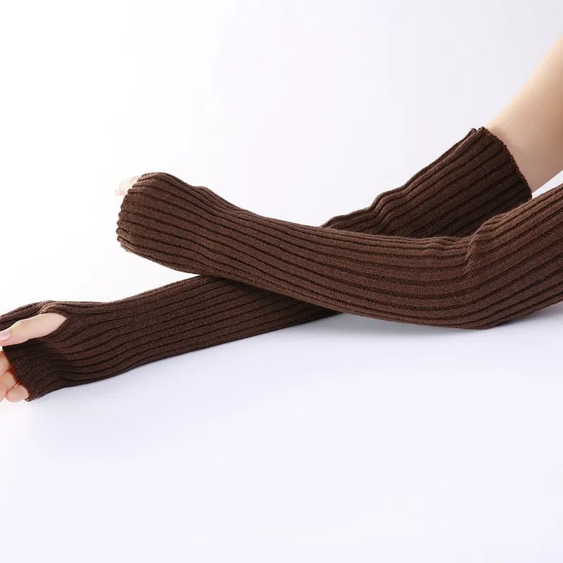 Knit Fingerless Gloves