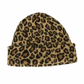 Knitted Beanie Hat Animal Leopard Pattern Watch Cap KR51083