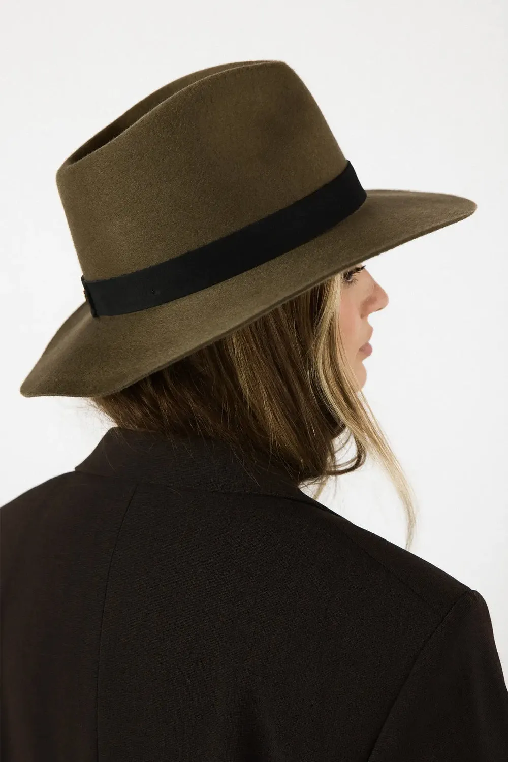 Luca Fedora Hat in Camel