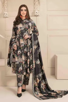 Manahil by Tawakkal Unstitched 3 Piece Digital Printed Linen Collection'2022-M-8035