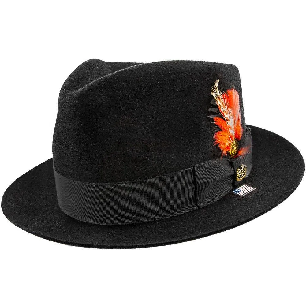 Naples - Biltmore Fur Felt C-Crown Fedora Hat - BF4240