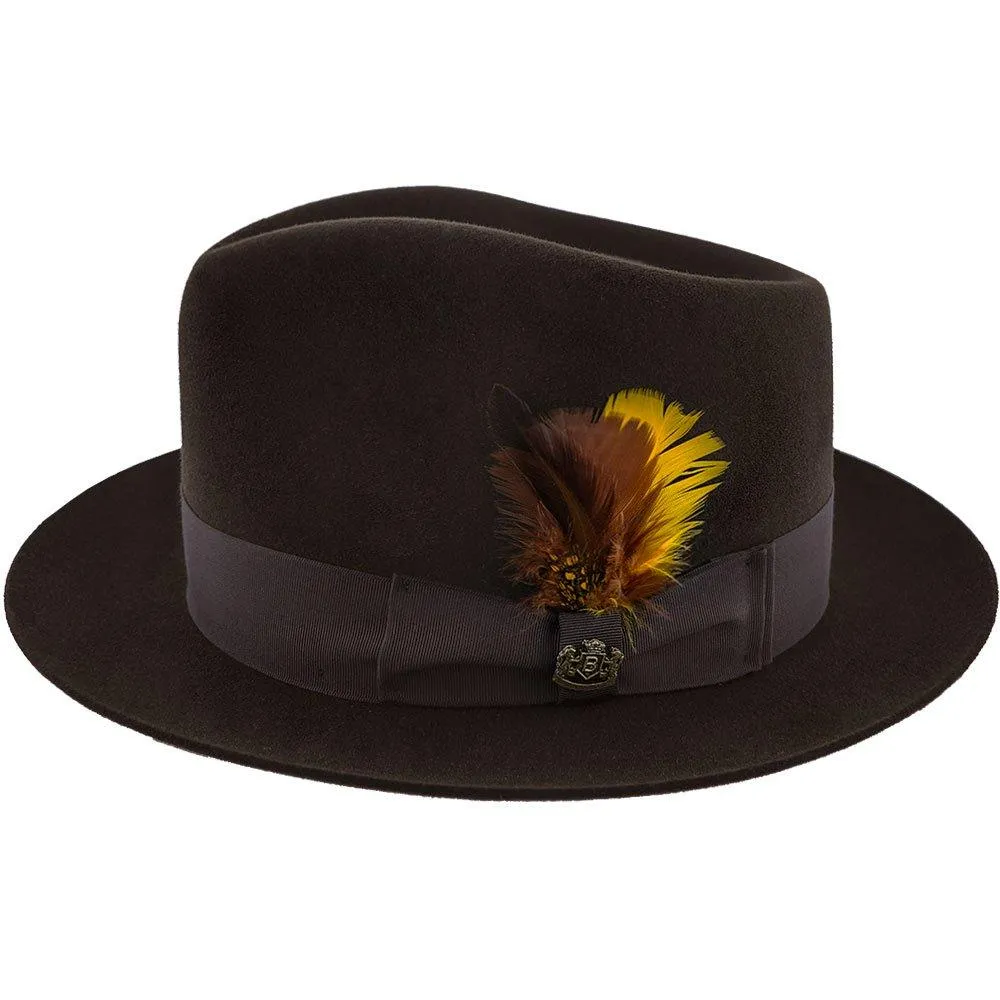 Naples - Biltmore Fur Felt C-Crown Fedora Hat - BF4240