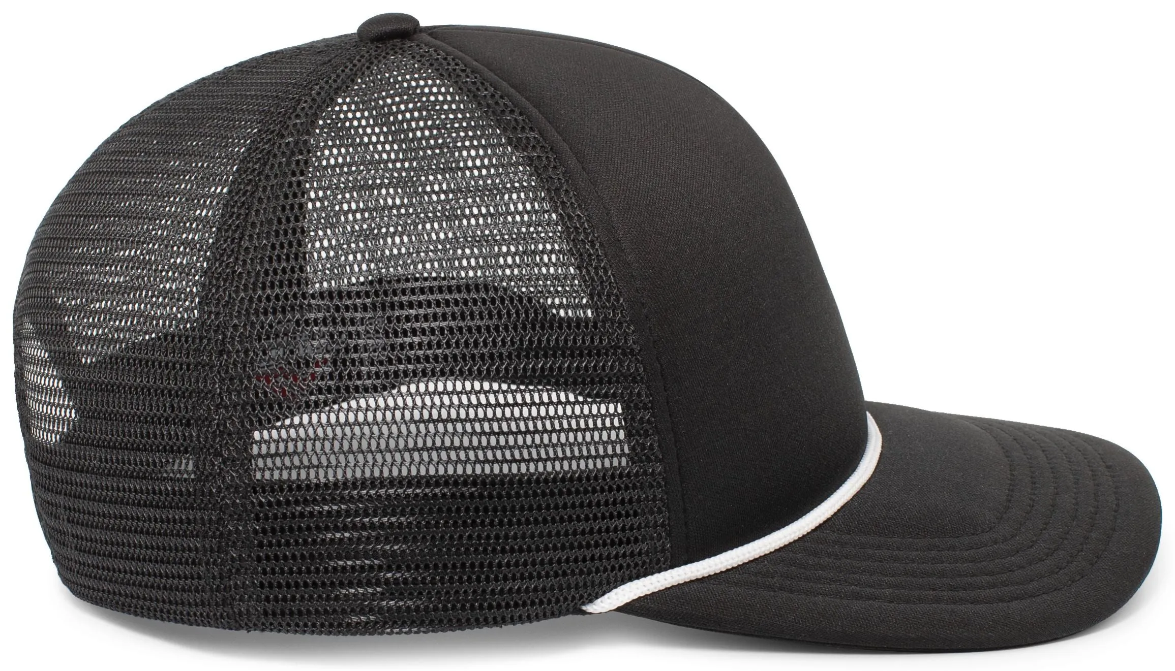 Pacific Headwear Foamie Fresh Trucker Cap - Black/White