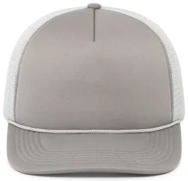 Pacific Headwear Foamie Fresh Trucker Cap - Graphite/Silver