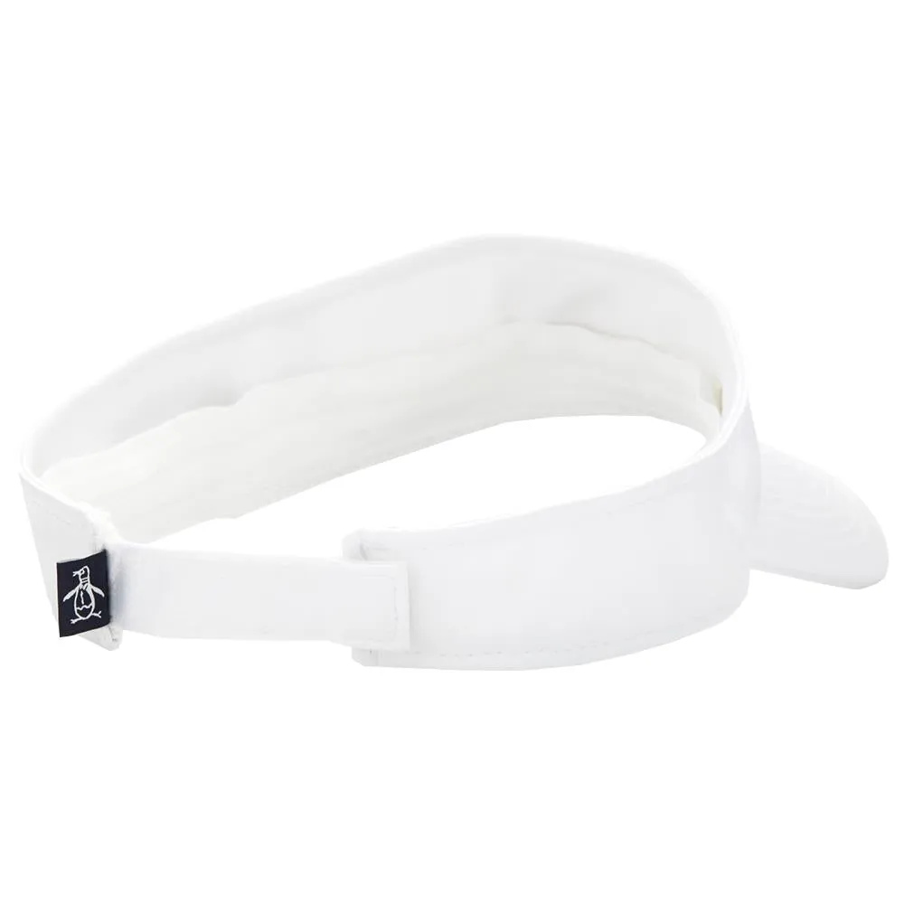 Penguin Rubber Patch Visor - Bright White