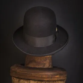 Serenade Felt Bowler Fedora In Black