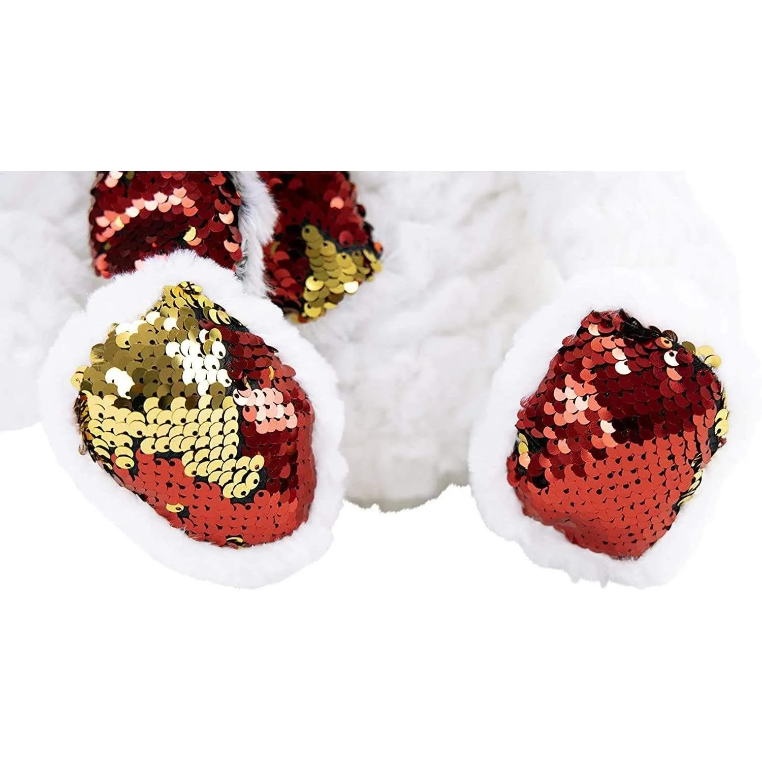 Set of Three Flip Sequins Holiday Bears