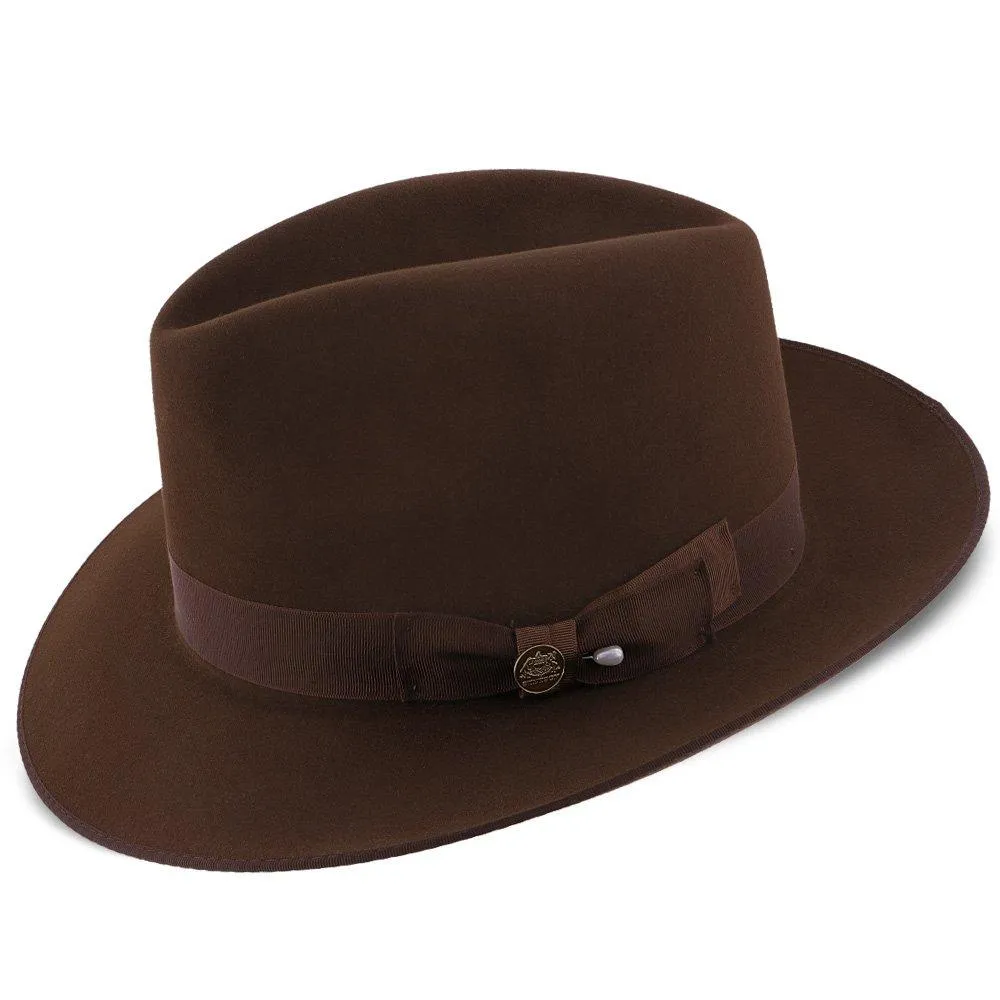 Stetson Noble Fur Felt Fedora Hat