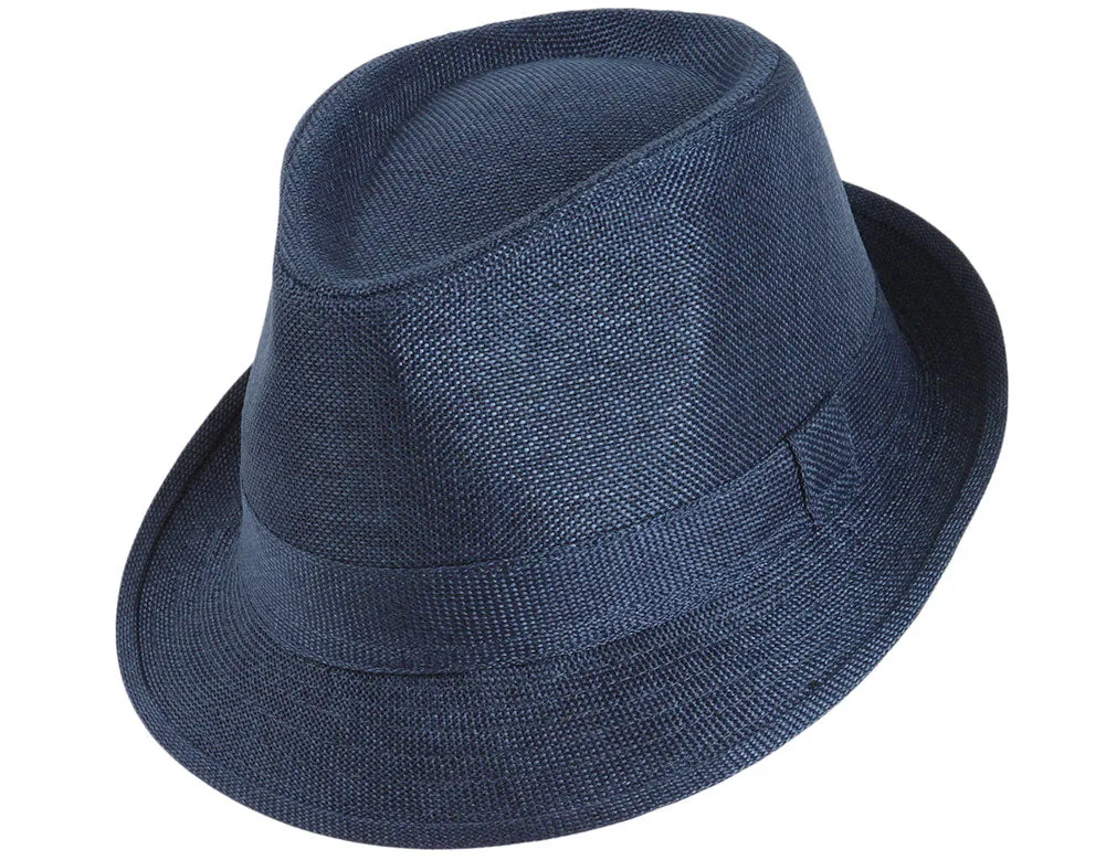 Stingy Brim Linen Fedora