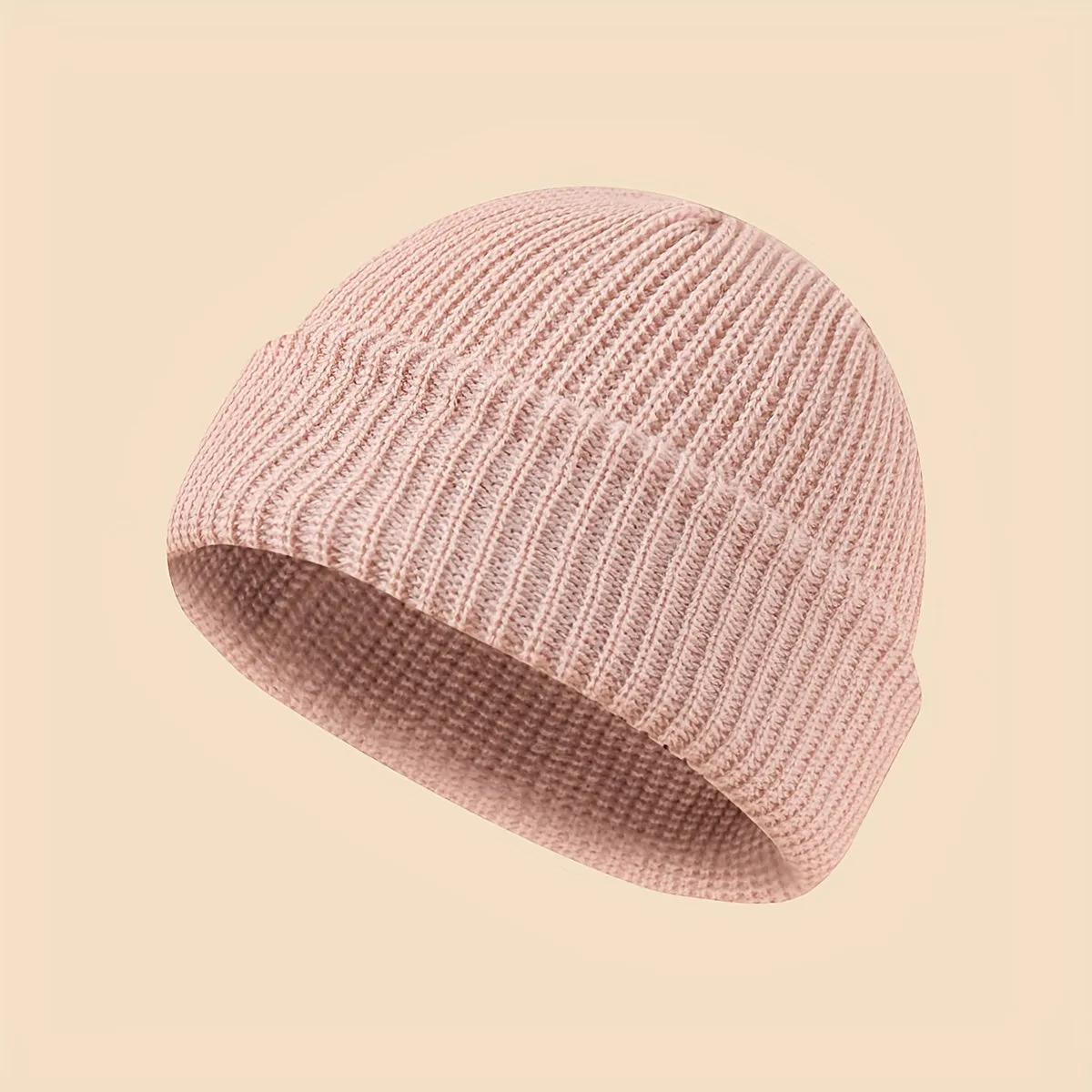 Stylish 1pc Mens Knitted Beanie Hat  A Perfect Gift