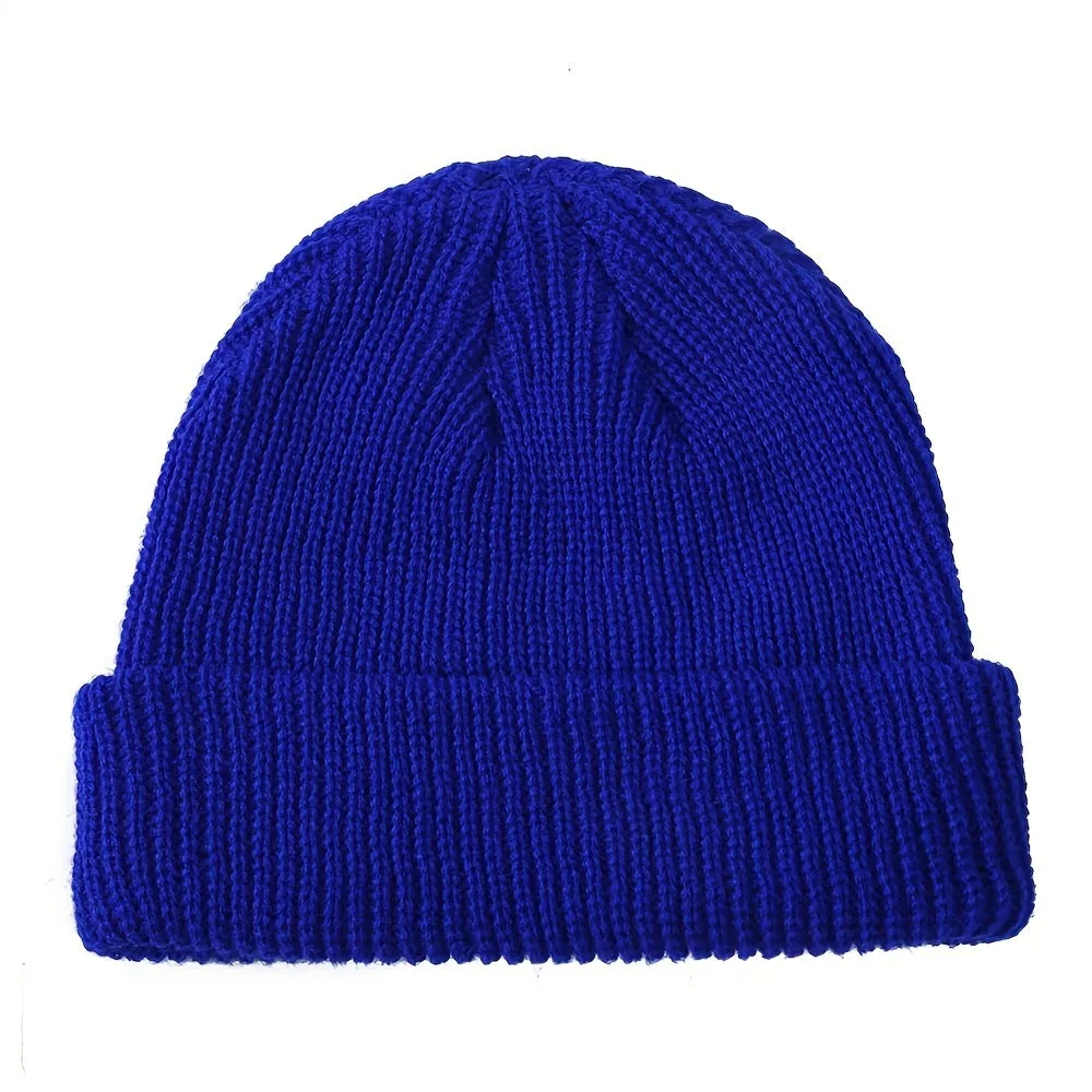 Stylish 1pc Mens Knitted Beanie Hat  A Perfect Gift