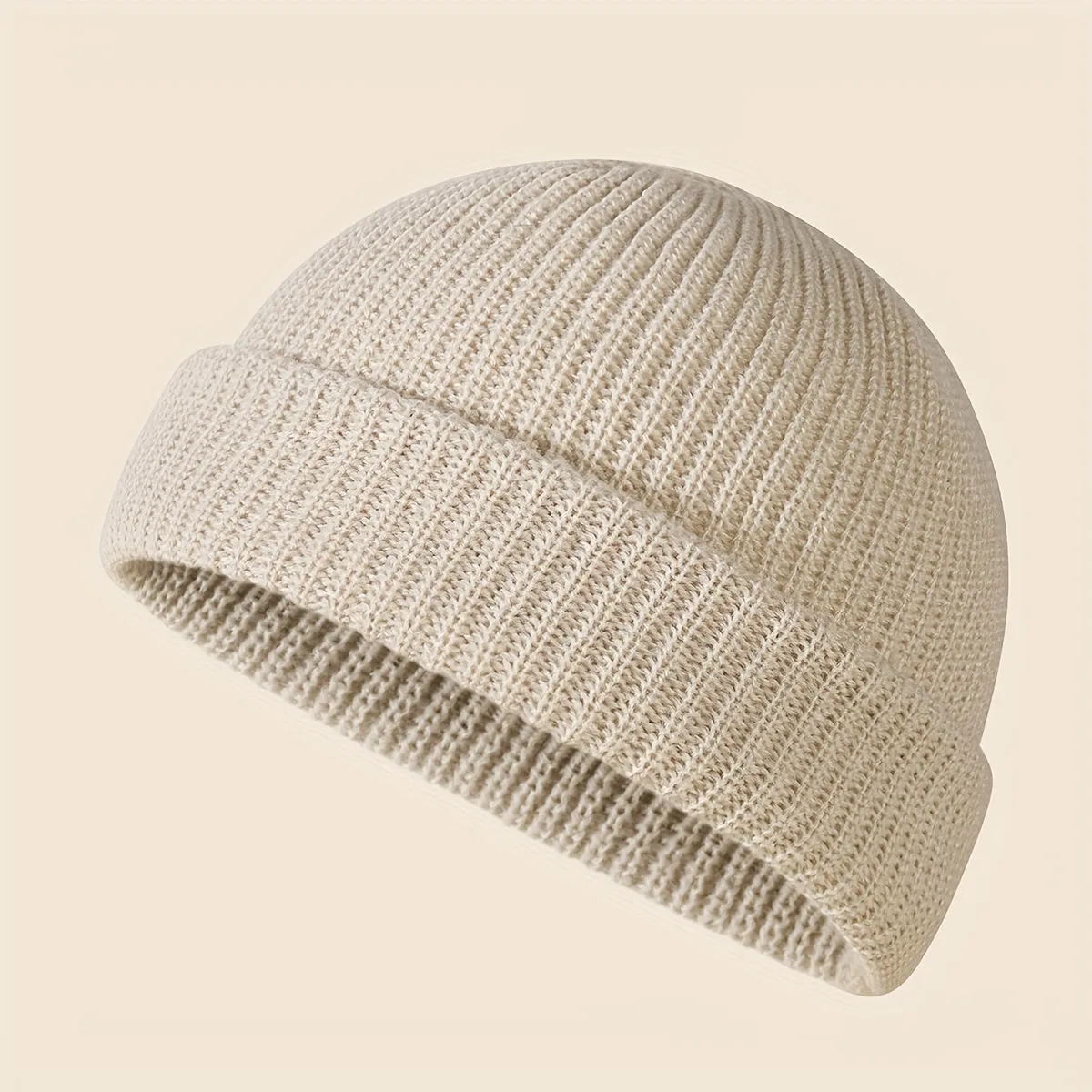 Stylish 1pc Mens Knitted Beanie Hat  A Perfect Gift