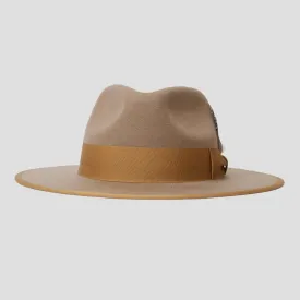 Timeless Felt Fedora Hat-Mocha