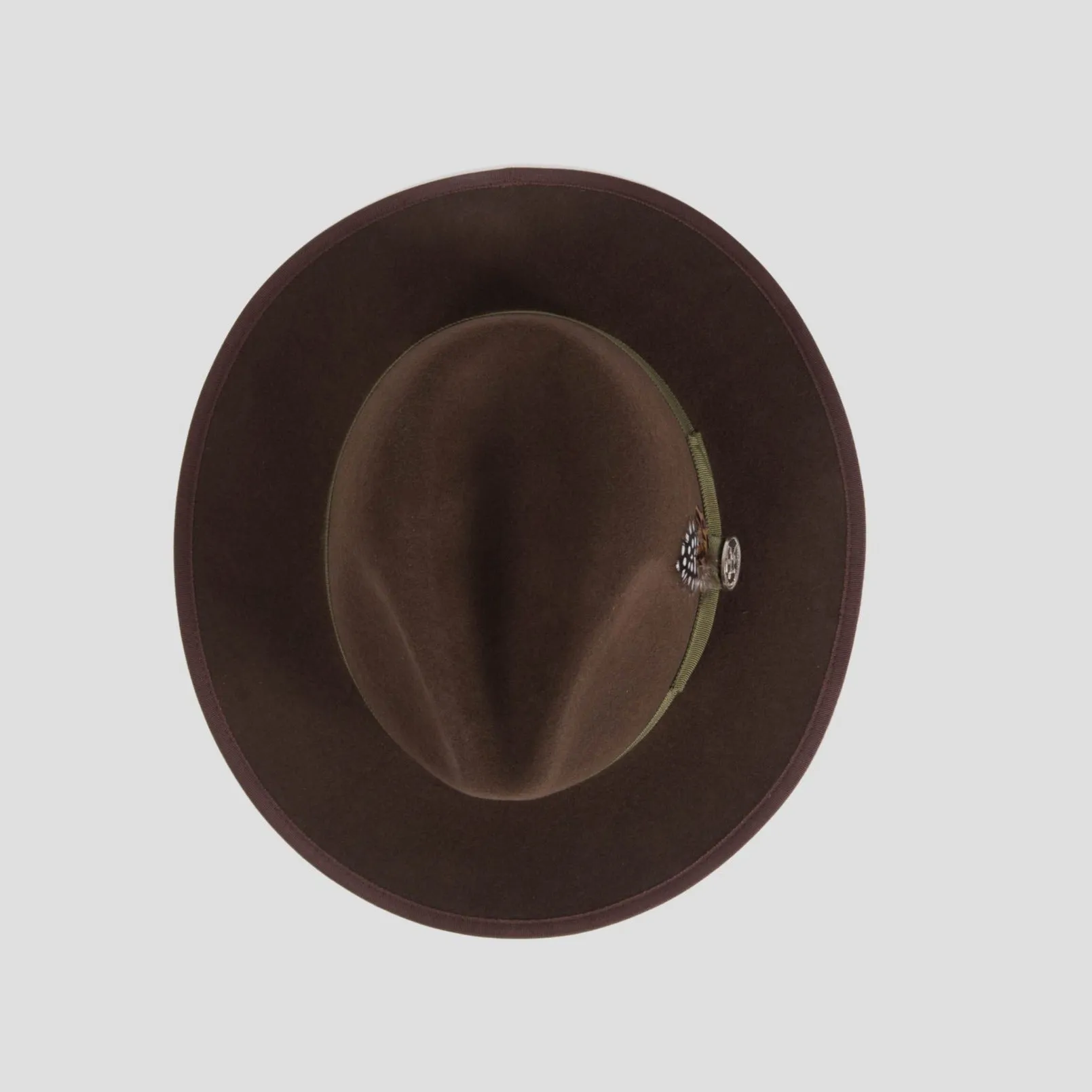 Timeless Felt Fedora Hat-Mocha