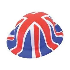 Union Jack Bowler Hat