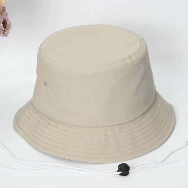 Waterproof Oversize Panama Hat Cap Big Head Outdoor Fishing Sun Hat