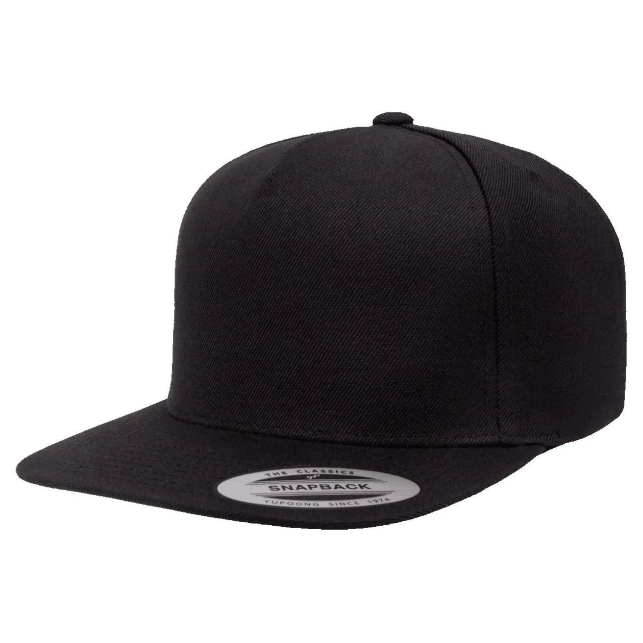 Yupoong Classics Premium 5-Panel Solid Snapback